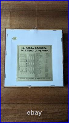 Doors of Church Of San Zeno Bronze Panel, Religious Artefact, Replica Tile