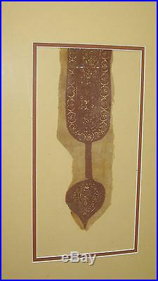 Early Antique Christian Coptic Cloth Religious Antiquity 5th century Textile