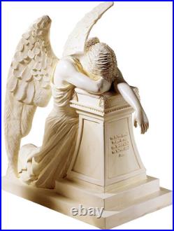 Elegant Angel of Grief Desktop Statue A Touching Tribute for Any Space