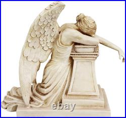 Elegant Angel of Grief Desktop Statue A Touching Tribute for Any Space