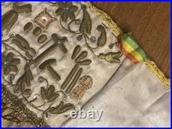 Ex Voto Instruments Of The Passion Religious Embroidery 19th Century