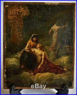 FINE ANTIQUE 18thC OLD MASTER BAROQUE CLASSICAL MYTHOLOGY RELIGIOUS OIL PAINTING