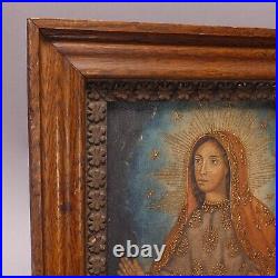 Framed Painting (Vintage), Christian Religious Icon of Saint Beatification