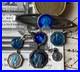 French-Antique-Blue-Medallions-Pins-Set-Religious-Damaged-Collectible-01-ppd