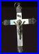 French-Antique-Catholic-Religious-Jesus-Crucifix-Cross-Mother-of-pearl-Silver-01-myr