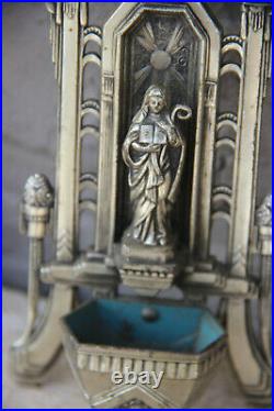 French' religious holy water font