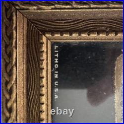 GABRIEL MAX Antique NY Litho St Veronica's Handkerchief House Of Art Jesus Eyes