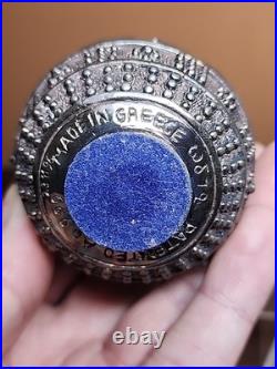 GREECE Antique GREEK 274 Grams 999 Silver Weighted Egg Religious OX Animals