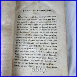 German 1843 Antique Christian Book The Saints in Their Walk Before God Wirth