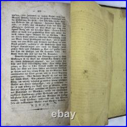 German 1843 Antique Christian Book The Saints in Their Walk Before God Wirth