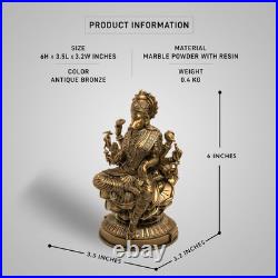 Goddess Varahi Amman Antique Bronze Sculpture 6 Inch Handcrafted Decor