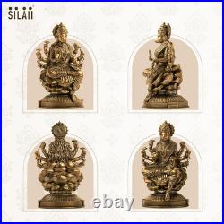 Goddess Varahi Amman Antique Bronze Sculpture 6 Inch Handcrafted Decor