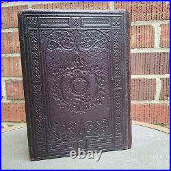 Golden Thoughts on Mother Home & Heaven Leather Book 1882