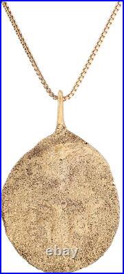 Gothic European Religious Pendant, 14th-15th Century Ad