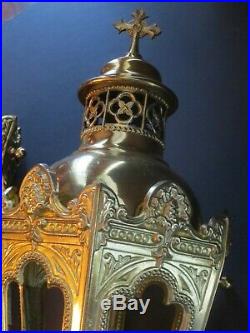 Gothic Religious Lantern Lights Vintage Processional Lanterns