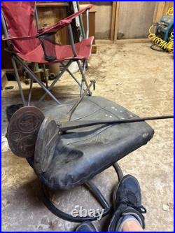 HUGE DEAL Antique Primitive Communion Wafer Iron with Religious Symbols