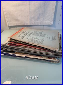 HUGE Vintage Antique Sheet Music Lot Of 74 From The Early To Mid 1900s NICE