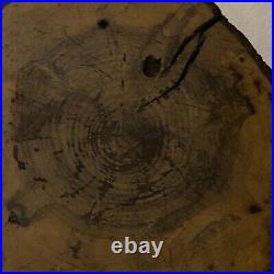 Hebrew Religious Souvenir Antique Wood Hand Carved Olive Tree Wood