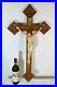 Huge-31-4-Antique-french-wood-carved-chalkware-crucifix-christ-religious-01-adg