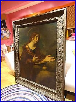 Huge Fine 17th Century Old Master Mary Magdalene Carlo DOLCI (1616-1686) Antique