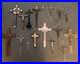 Huge-Lot-Of-17-Large-Vintage-Nuns-Convent-Crucifixes-Religious-Cross-Crucifix-01-yi
