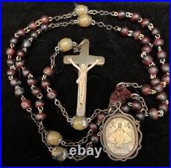 Irish Horn Rosary Antique Vintage 1900's Beautiful Catholic Prayer Religious