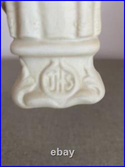 JHS Antique Religious Vintage Church Statue 7.5 inch Christianity