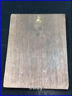 Jeanne D'arc Joan Of Arc Rare Antique French L. De Helly Religious Icon Plaque