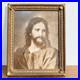 Jesus-Portrait-Authentic-1917-Antique-Lithograph-Framed-10x8-Christ-at-33-01-rnpj