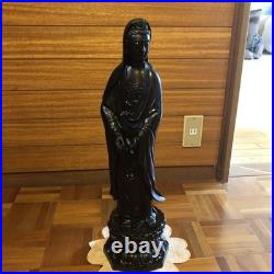 Kannon Bodhisattva Bronze Statue 60cm Vintage Antique Religious Figure