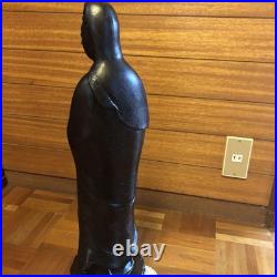 Kannon Bodhisattva Bronze Statue 60cm Vintage Antique Religious Figure