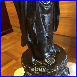 Kannon Bodhisattva Bronze Statue 60cm Vintage Antique Religious Figure