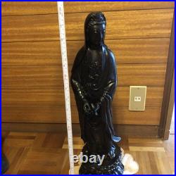 Kannon Bodhisattva Bronze Statue 60cm Vintage Antique Religious Figure