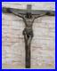 LARGE-Antique-Gothic-Bronze-Christian-Wall-Crucifix-Victorian-Jesus-Christ-Cross-01-tzs