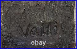 LARGE Antique Gothic Bronze Christian Wall Crucifix Victorian Jesus Christ Cross