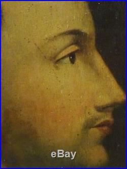 Large 16th Century Italian Old Master Saint Thomas Aquinas Portrait Antique
