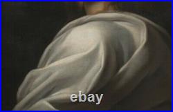 Large 18th Century Italian Old Master Sybil Portrait Antique Oil Painting RENI