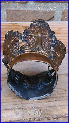 Large, Antique religious French holy crown from large holy statue, Santos, Madonna