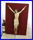 Large-Antique-religious-wood-carved-polychromie-Christ-jesus-on-panel-french-01-sn