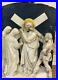 Large-RELIGIOUS-VICTORIAN-PLASTER-PLAQUE-Stations-Of-the-Cross-CRUCIFIXION-01-ek