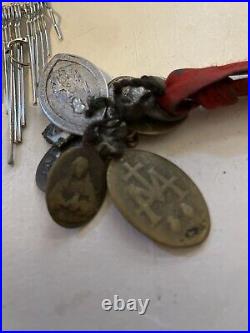 Late 1700s/1800s Antique scarce Catholic Saint religious pendant Lot