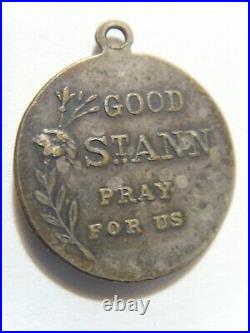 Late 1700s Antique scarce Catholic Saint Ann religious pendant 53360