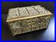 Late-Victorian-Medieval-Gothic-Revival-Brass-Casket-Box-Heavy-Religious-01-xf
