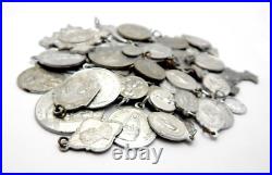 Lot Medals 50 Antique Medals Blessed Religious Medals Catholic Medals Aluminum