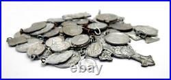 Lot Medals 50 Antique Medals Blessed Religious Medals Catholic Medals Aluminum