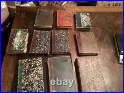 Lot Of 10 Antique 1854-1933 Franciscan Monastic Book Lot Decorative Lot Of 10 Antique 1854-1933 Franciscan Monastic Book Lot Decorative