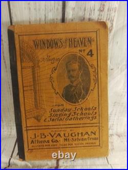 Lot Of 8 Antique Religious Hymnals And Song Books