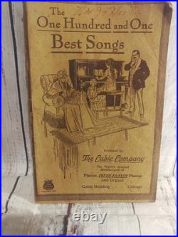 Lot Of 8 Antique Religious Hymnals And Song Books