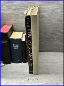 Lot Of VTG Catholic Books -Prayer Books -bible-Antique 1893 The Church At Home