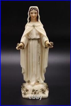 Mary Statue Virgin Vintage Lady Our Religious Blessed Catholic Madonna Antique